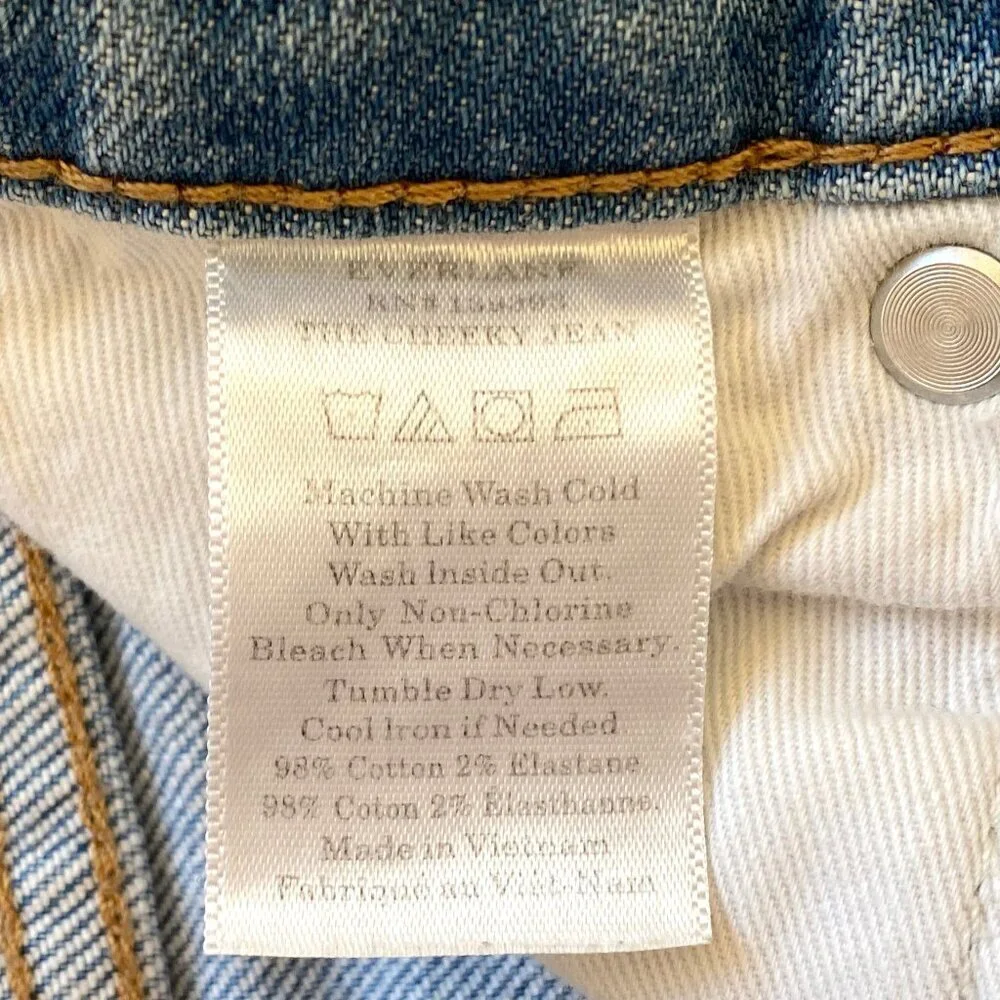 Everlane Cheeky Jeans High Rise Size 27 - Picture 6 of 10
